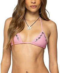 Edikted Coralle Triangle Bikini Top