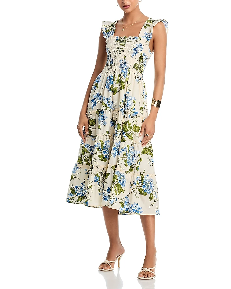 Aqua Calypso Tiered Smocked Dress - Exclusive