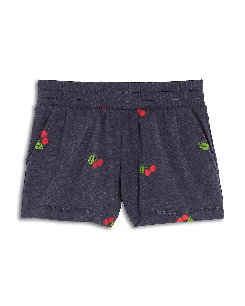Chaser Girls' Cherries Print Shorts - Little Kid, Big Kid