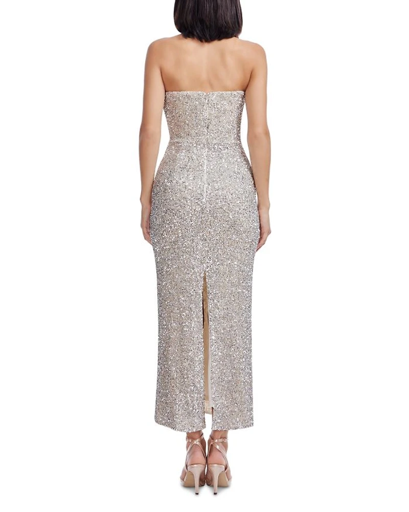 Vada Embellished Midi Dress