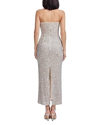 Vada Embellished Midi Dress
