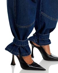 Tre High Rise Jeans Dark Blue