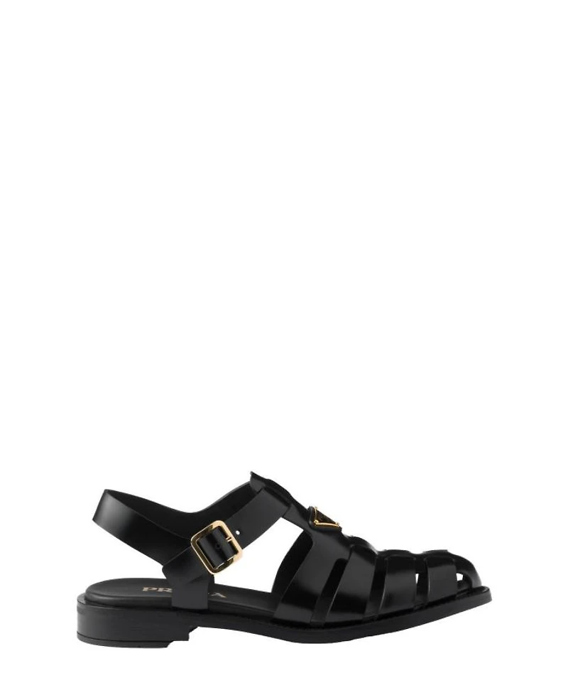 Women's Brushed Leather Fisherman Sandals