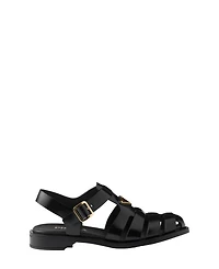 Women's Brushed Leather Fisherman Sandals