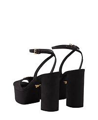 Women's Suede Platform Sandals