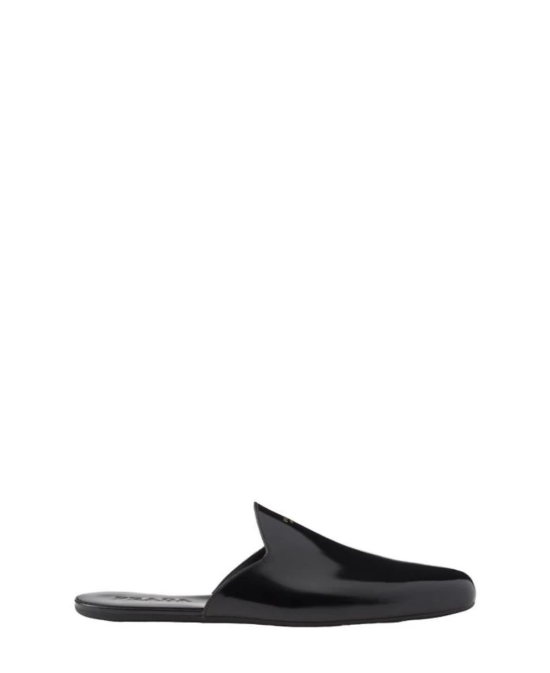 Men's Brushed Leather Slippers