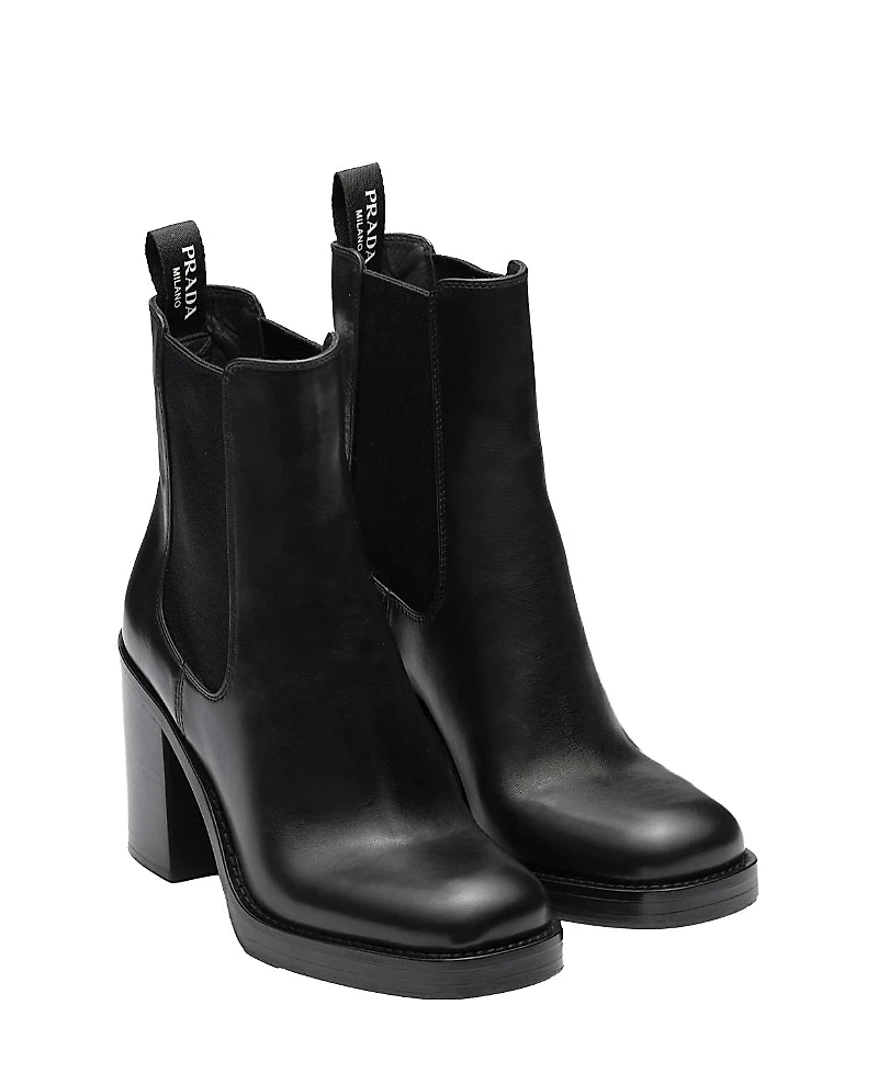 Prada Women's Leather Booties