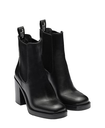 Prada Women's Leather Booties
