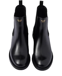 Women's Brushed Leather Ankle Boots