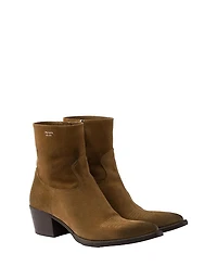 Prada Women's Suede Booties