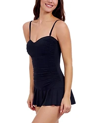 Tutti Frutti Sweetheart Bandeau Swim Dress