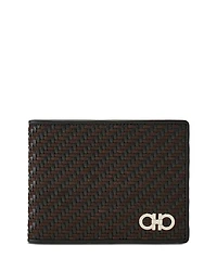 Ferragamo Gancio Woven Cardholder