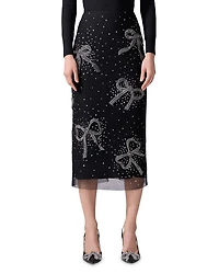 Embellished Midi Skirt