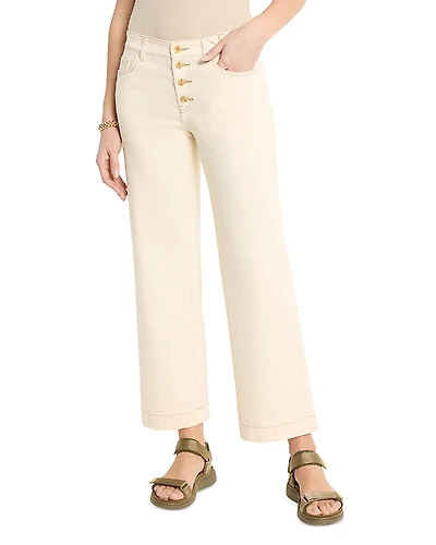 Nic+Zoe High Rise Ankle Wide Leg Jeans