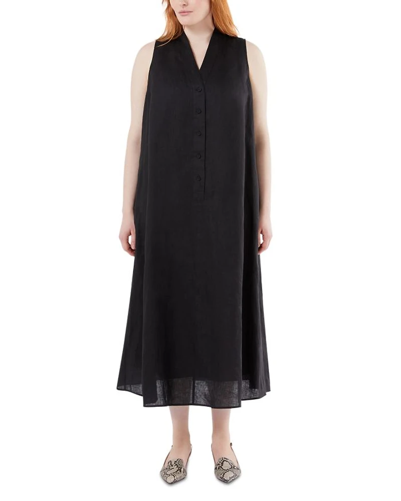 Linen Alterable Shift Dress