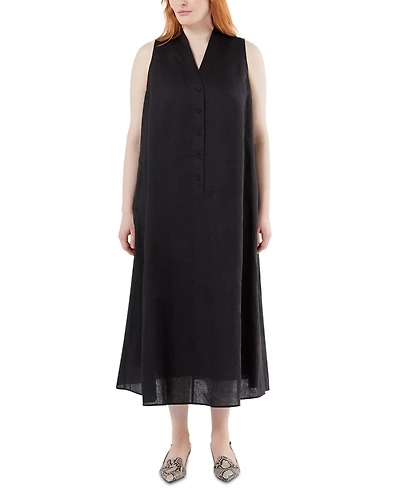 Linen Alterable Shift Dress