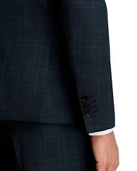 Tailored Fit Soho Tonal Plaid Suit