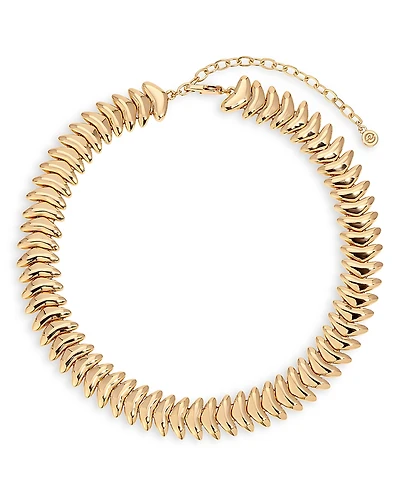 Ettika Metal Moderna Choker Necklace