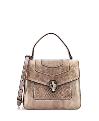 Pre-Owned Bvlgari Serpenti Forever Top Handle Bag Karung