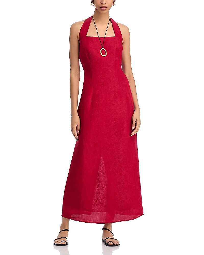 French Connection Birdie Halter Maxi Dress
