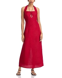French Connection Birdie Halter Maxi Dress