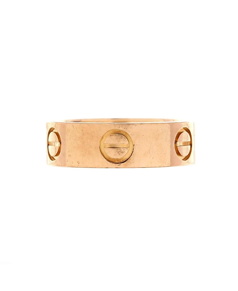Pre-Owned Cartier Love Band Ring 18K Rose Gold