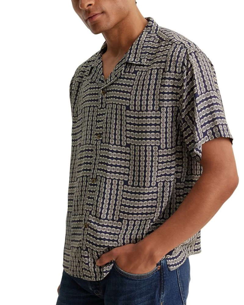Emilio Regular Fit Camp Shirt