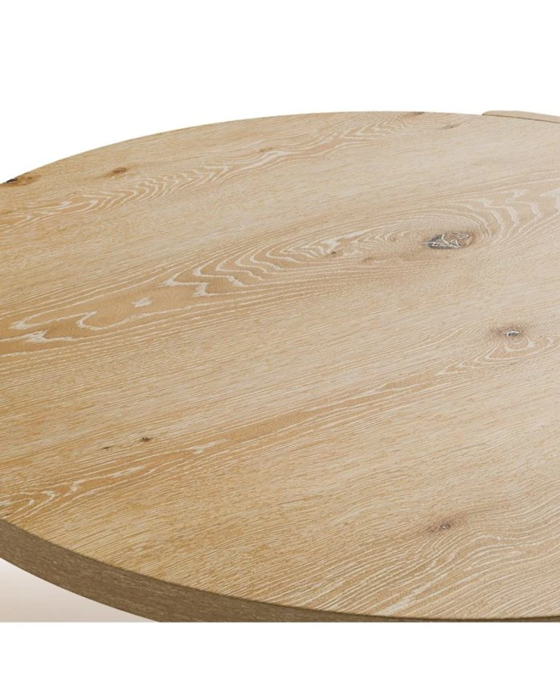 Minst Wood Round Coffee Table