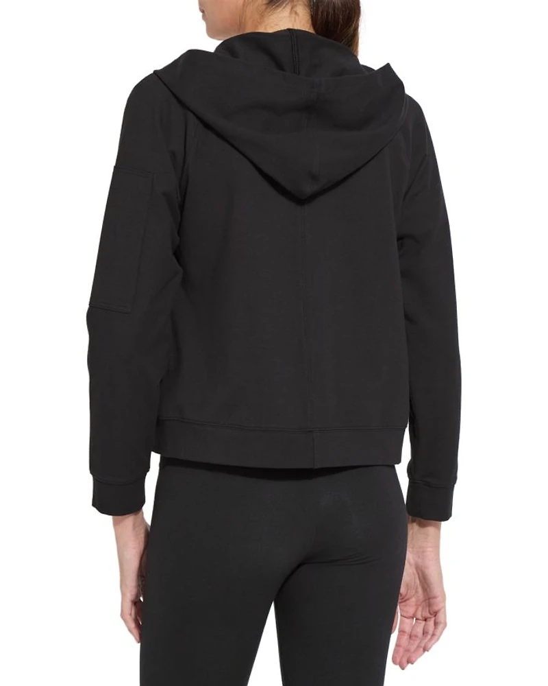 Cotton Zip Up Hoodie Sweatshirt