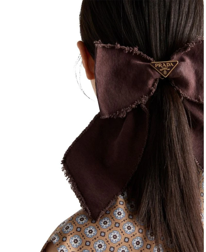 Canvas Hair Clip