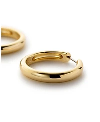 Gold Hoop Earrings Giulia Large