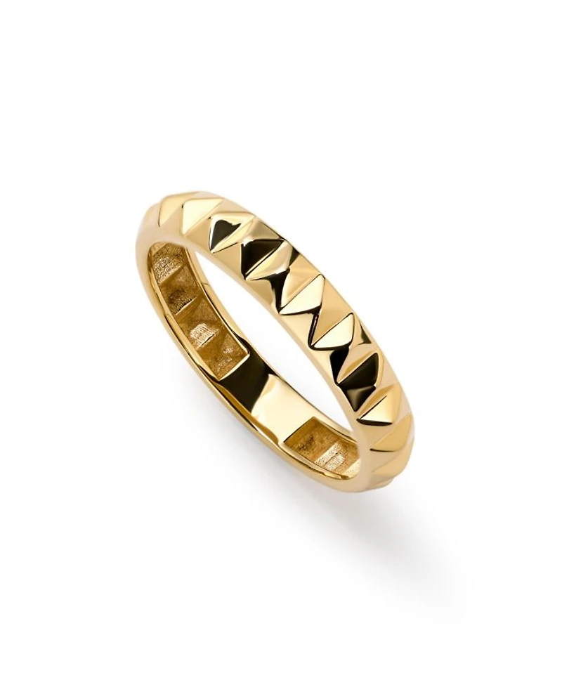 Solid Gold Medium Equinox Ring