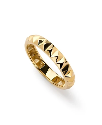 Solid Gold Medium Equinox Ring