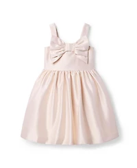 Girls' Satin Bow Gala Dress - Baby, Little Kid, Big Kid