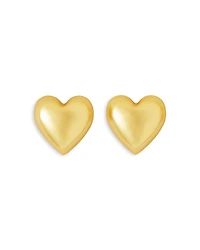Roxanne Assoulin Puffy Heart Stud Earrings
