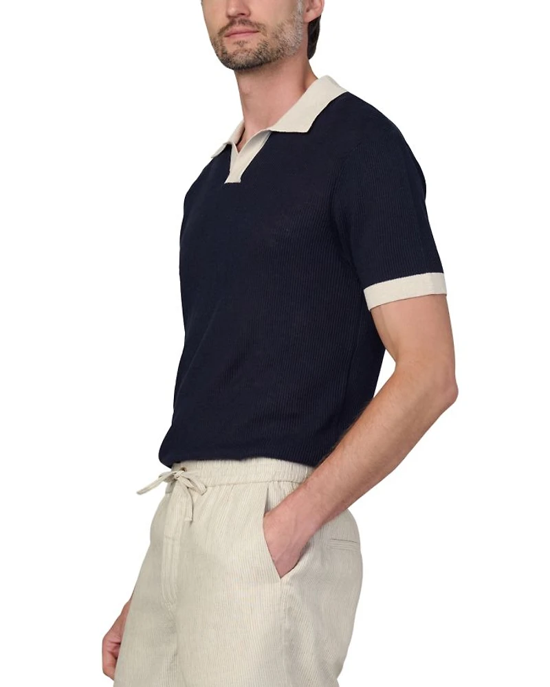 Regular Fit Short Sleeve Club Polo Sweater