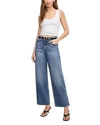 Good Skate Wide Cropped Jeans Indigo978
