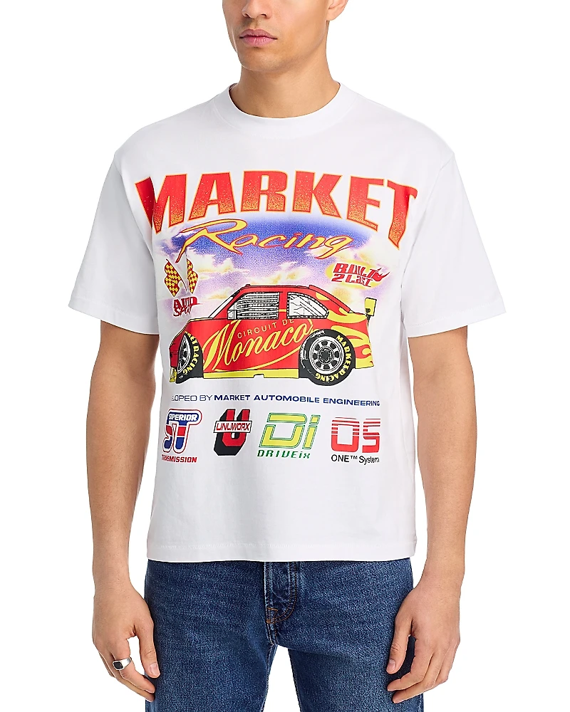 Market Built 2 Last Graphic Logo Tee