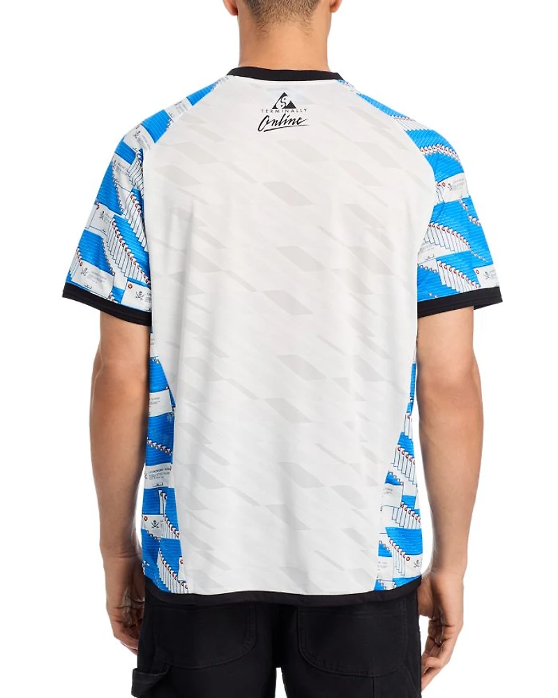 Terminally Online Graphic Logo Soccer Jersey