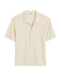 Madewell Tuck Stitch Regular Fit Polo Sweater