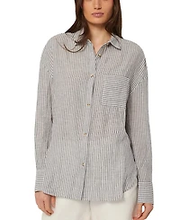Onia Air Linen Boyfriend Shirt