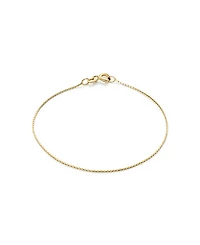 Ana Luisa Solid Gold Silk Chain Bracelet