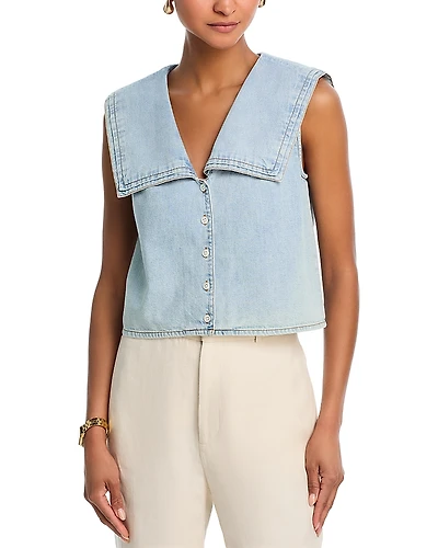 Frame The Yacht Denim Top