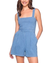 Susana Monaco Denim Romper
