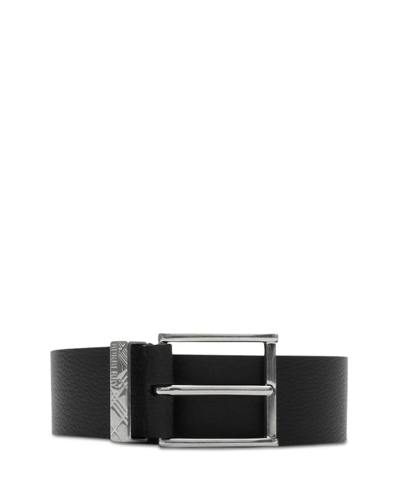 Engraved Check Belt