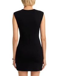 Ponte Seamed Mini Dress - Exclusive