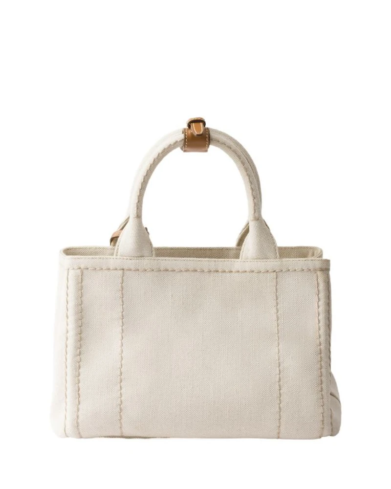 Jardiniere Small Linen Blend Handbag