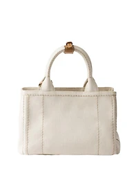 Jardiniere Small Linen Blend Handbag