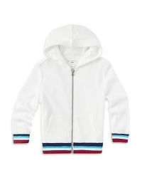 Sol Angeles Girls' Flag Zip Hoodie - Little Kid, Big Kid