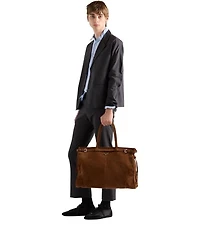 Suede Tote Bag